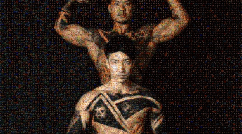 【新作】Muscle Mosaic #3 Art in Muscles